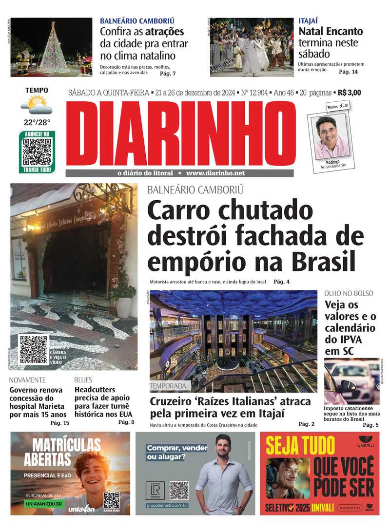 Capa do Jornal