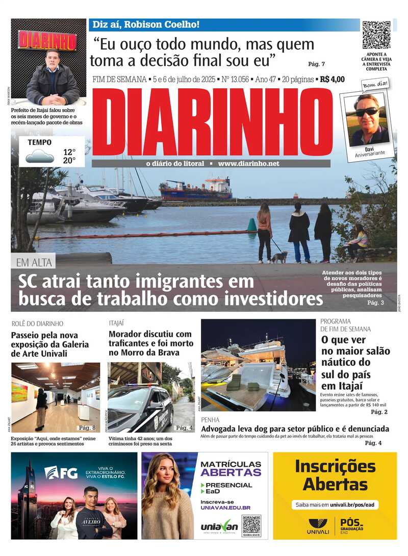 Capa do Jornal