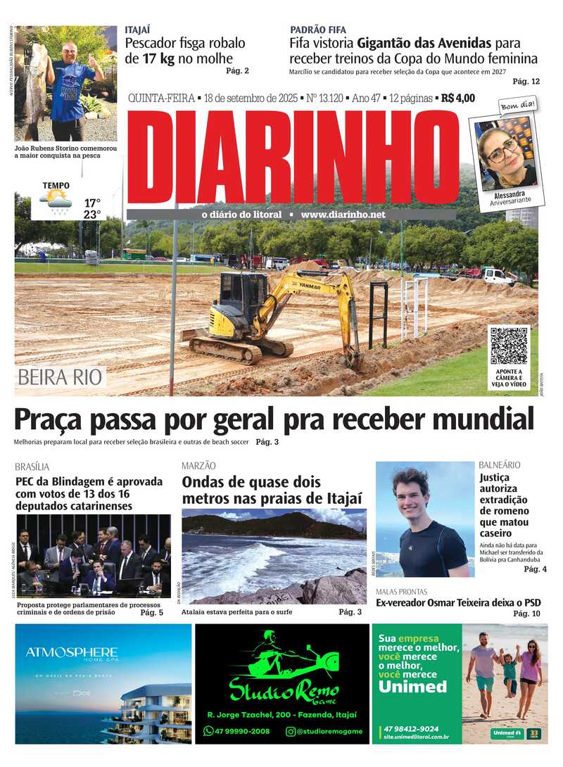 Capa do Jornal