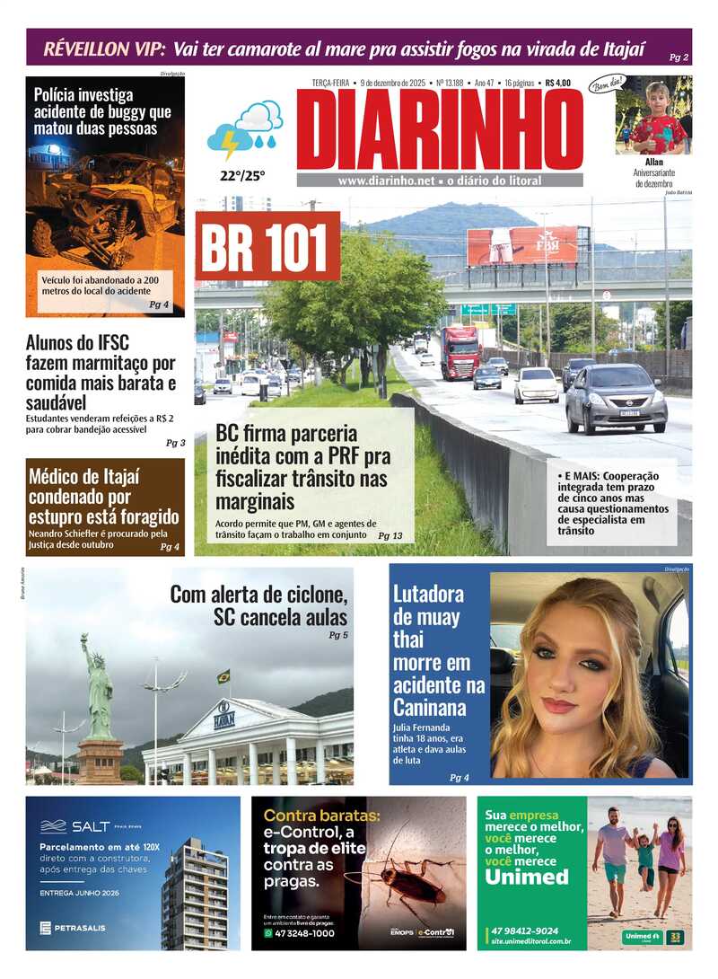 Capa do Jornal