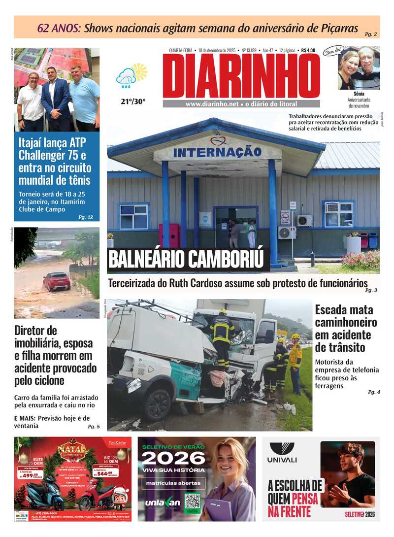 Capa do Jornal