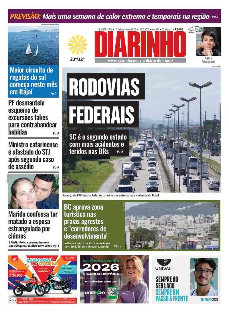 Capa do Jornal