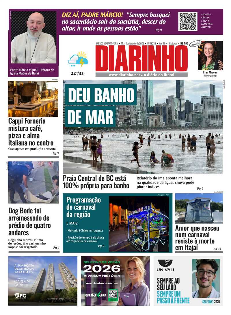 Capa do Jornal