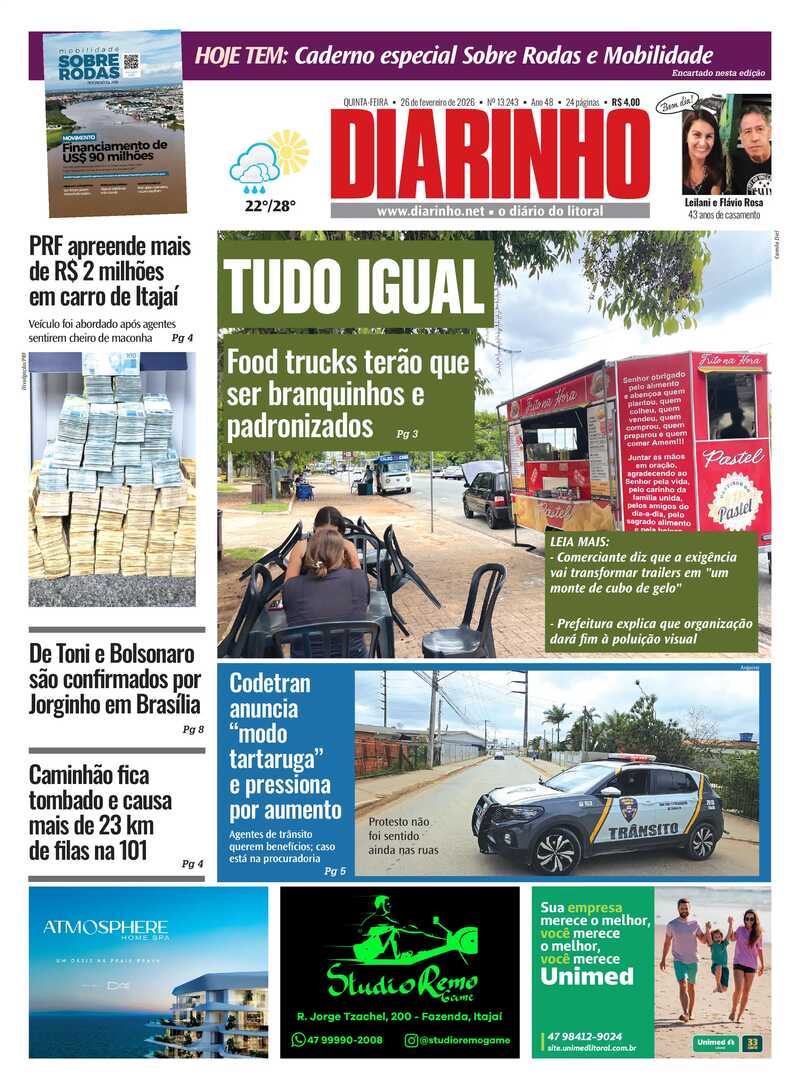 Capa do Jornal