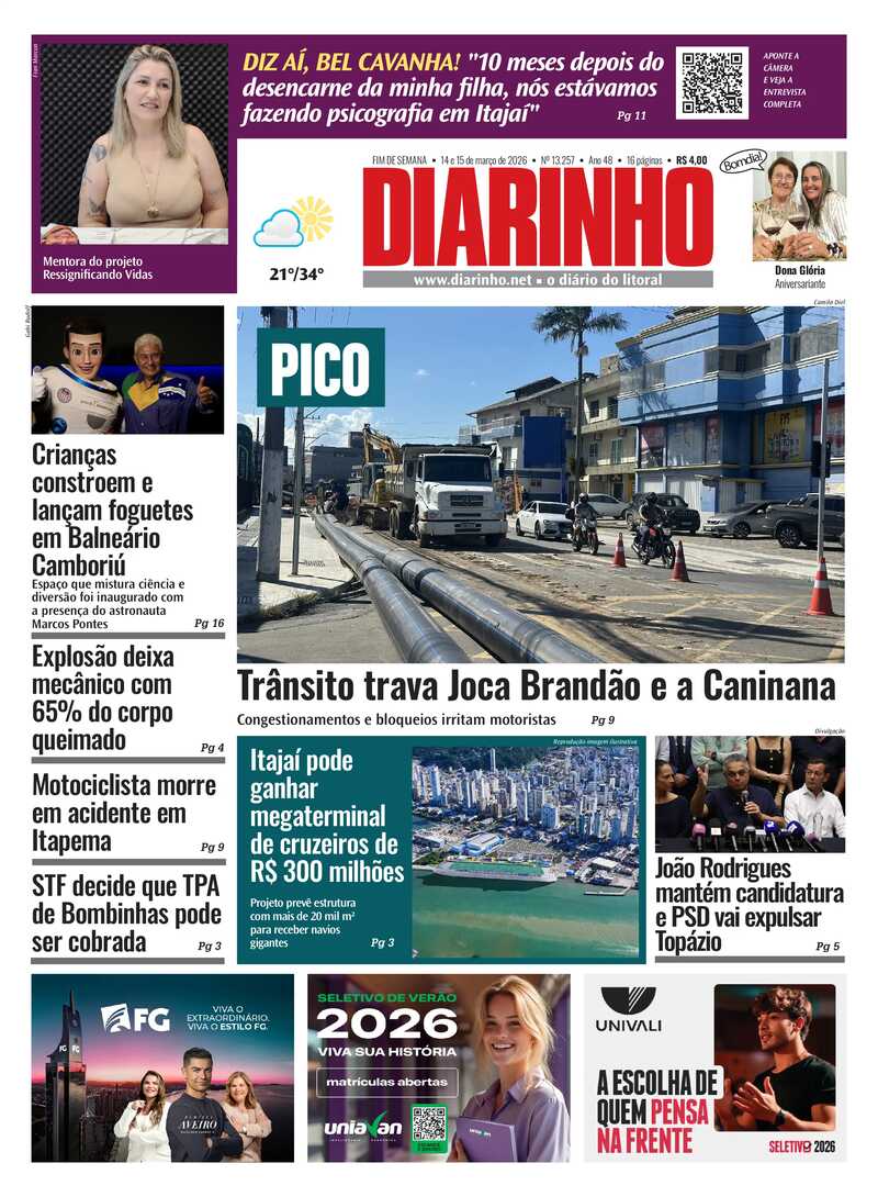 Capa do Jornal
