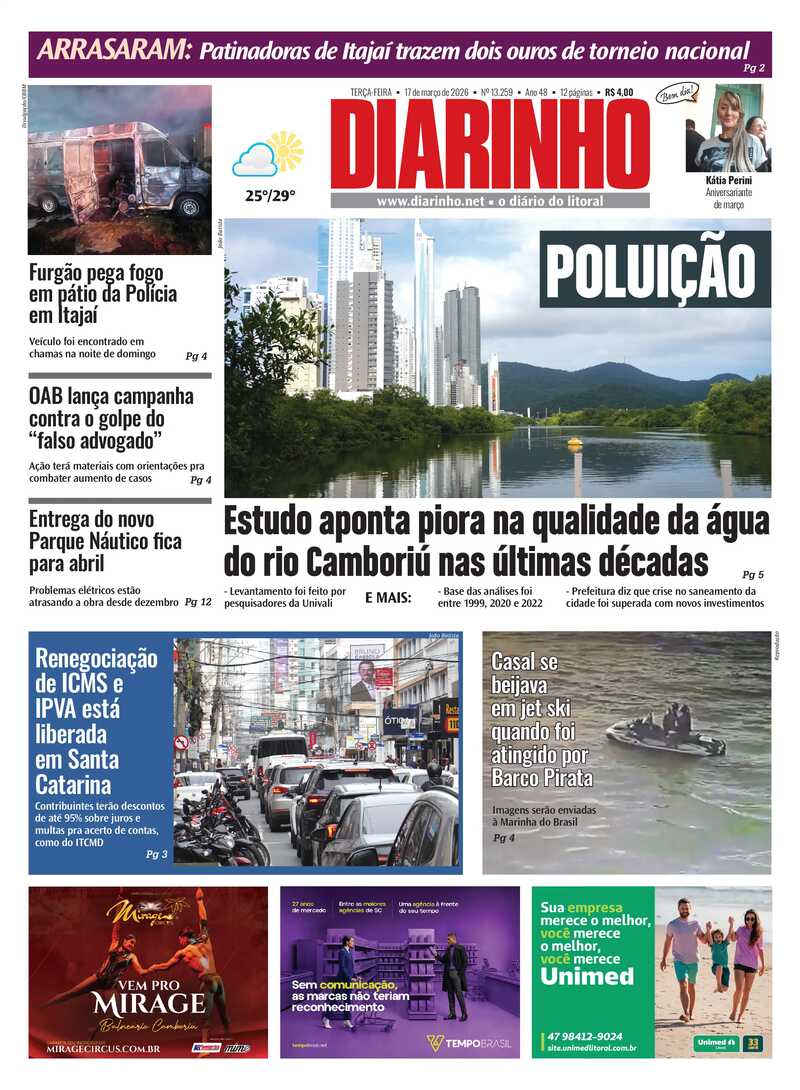 Capa do Jornal