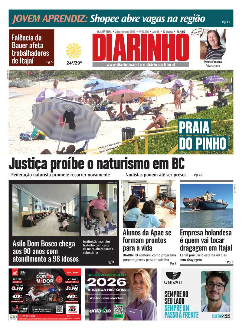 Capa do Jornal