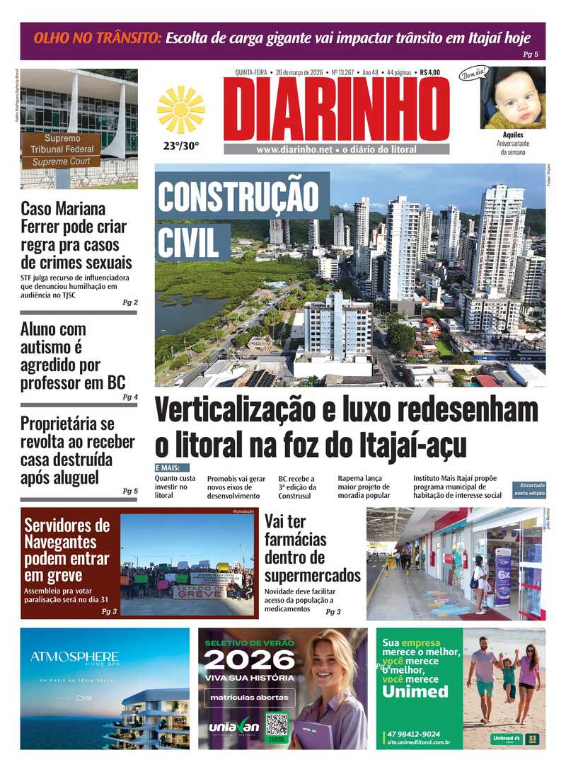 Capa do Jornal