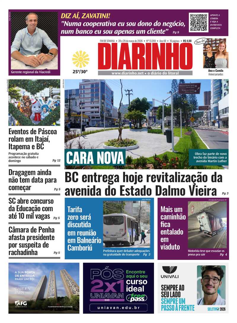 Capa do Jornal