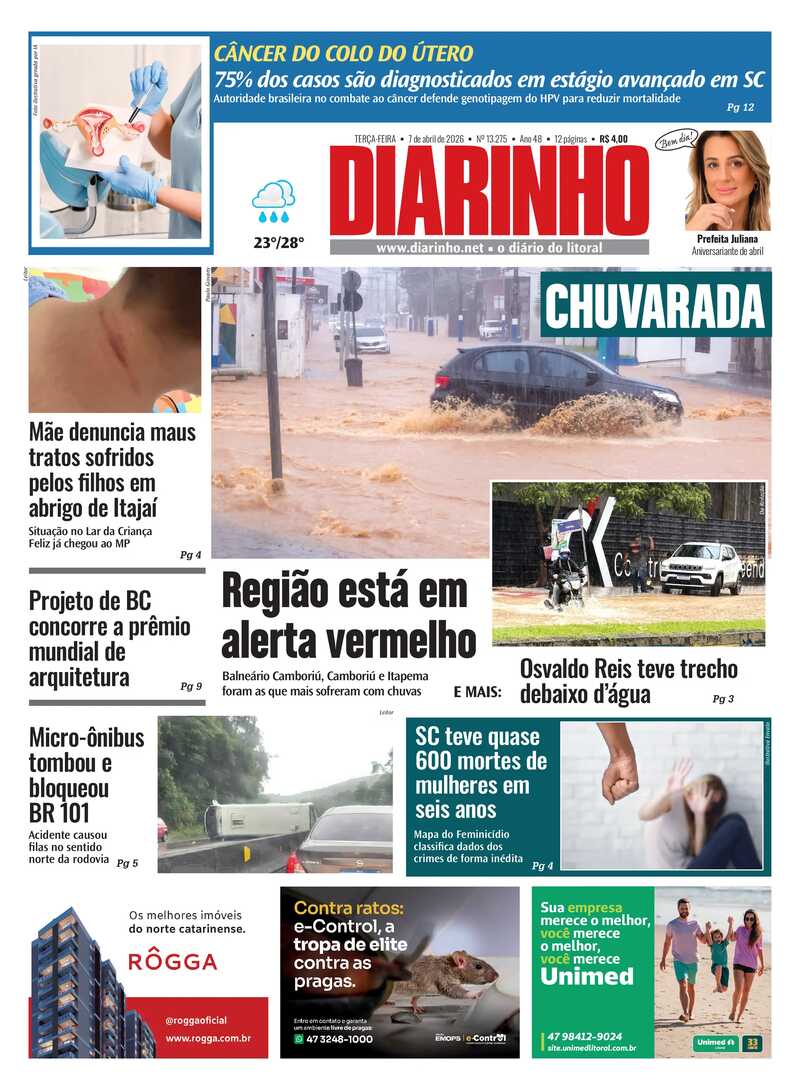 Capa do Jornal