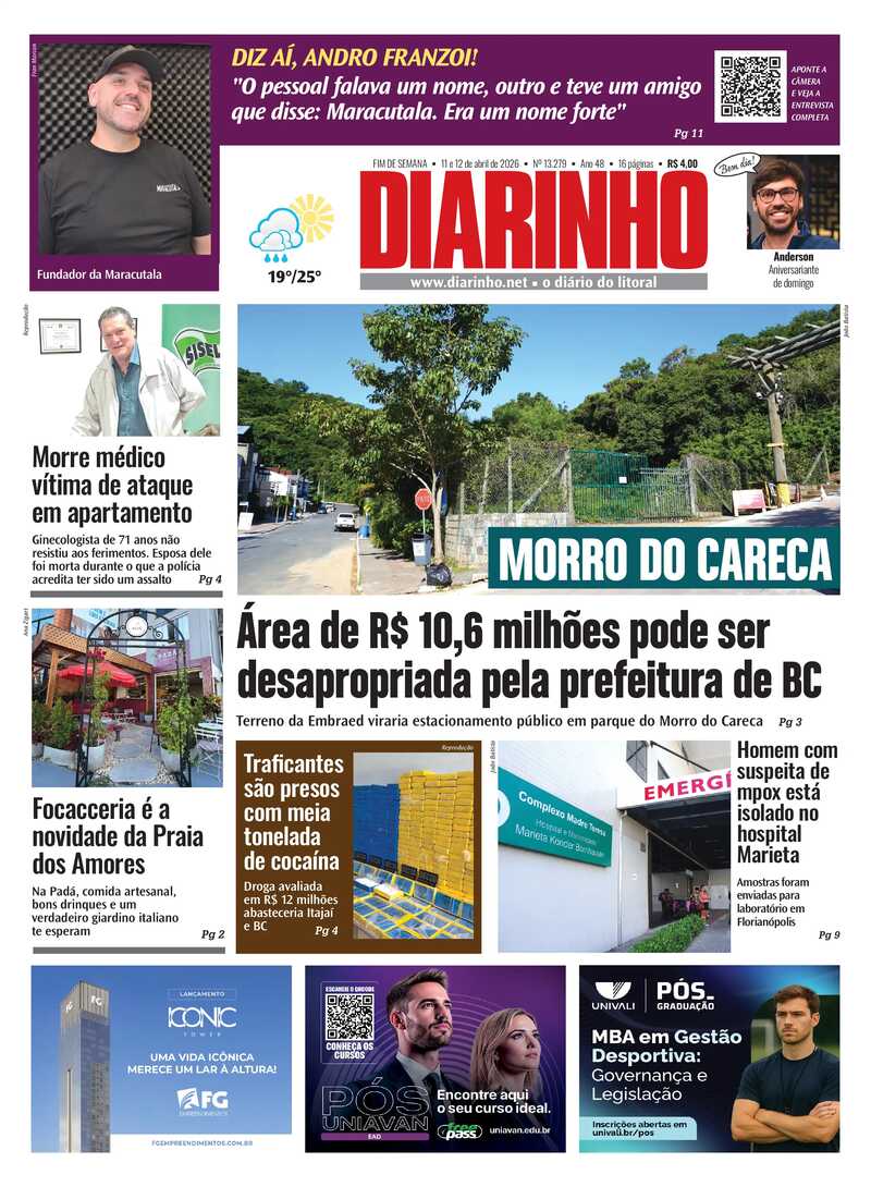 Capa do Jornal