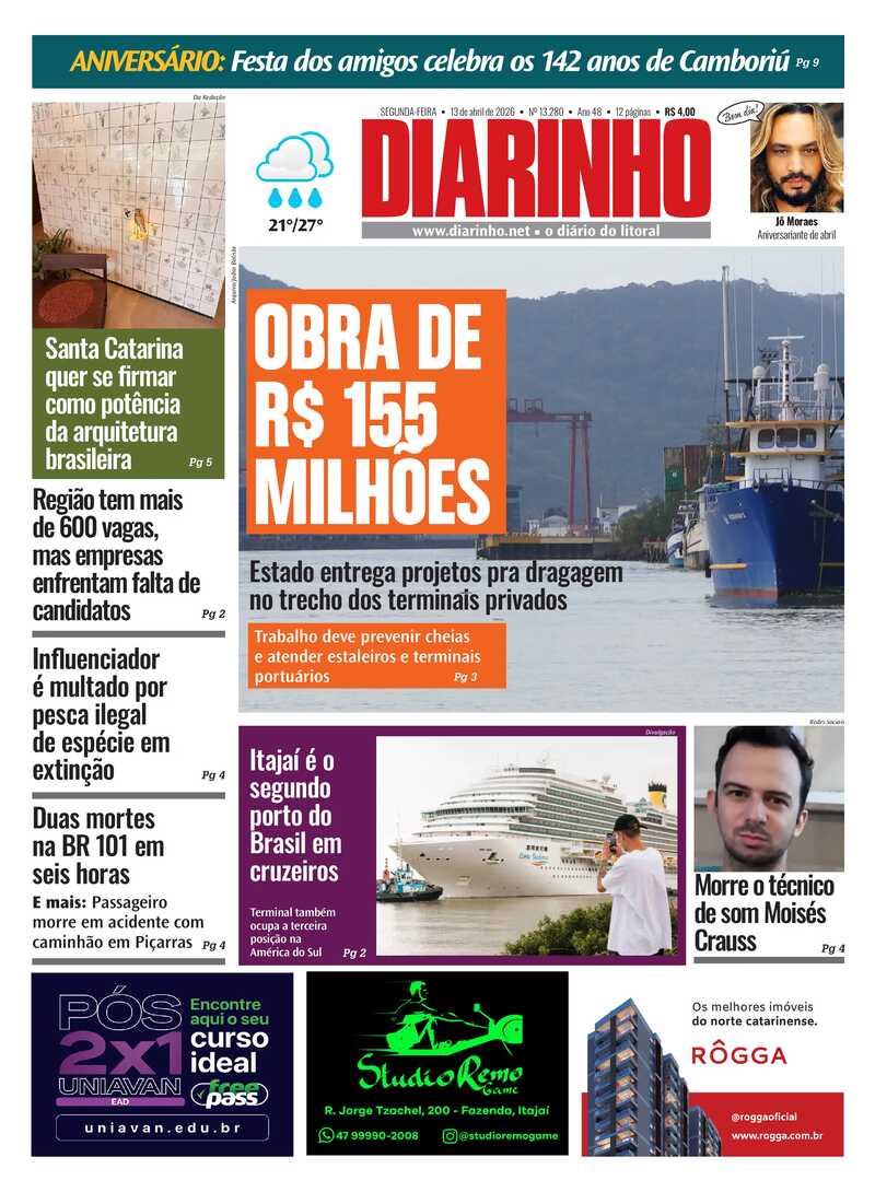 Capa do Jornal