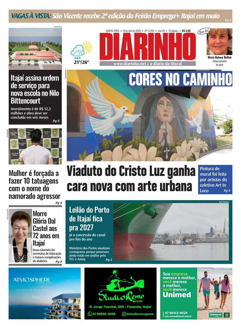 Capa do Jornal