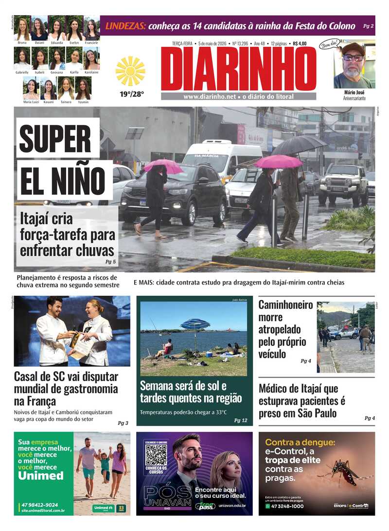 Capa do Jornal