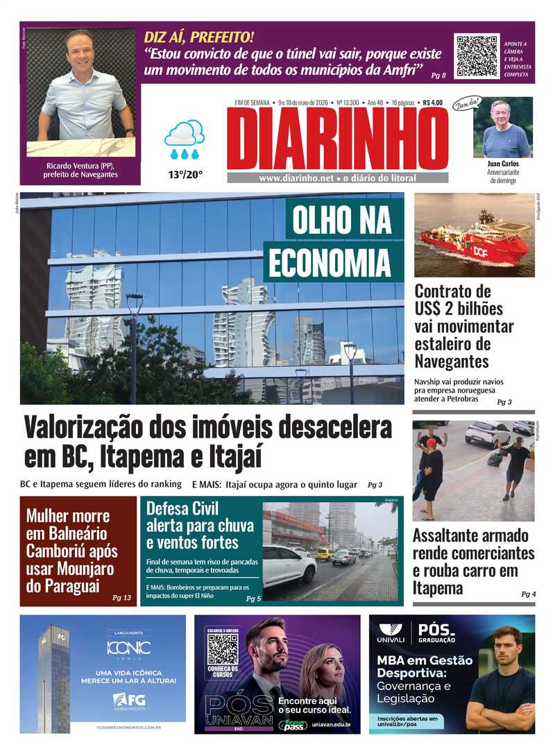 Capa do Jornal