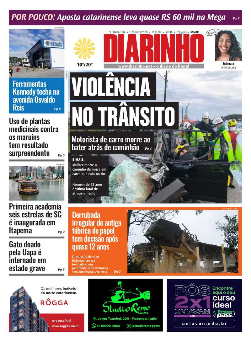 Capa do Jornal
