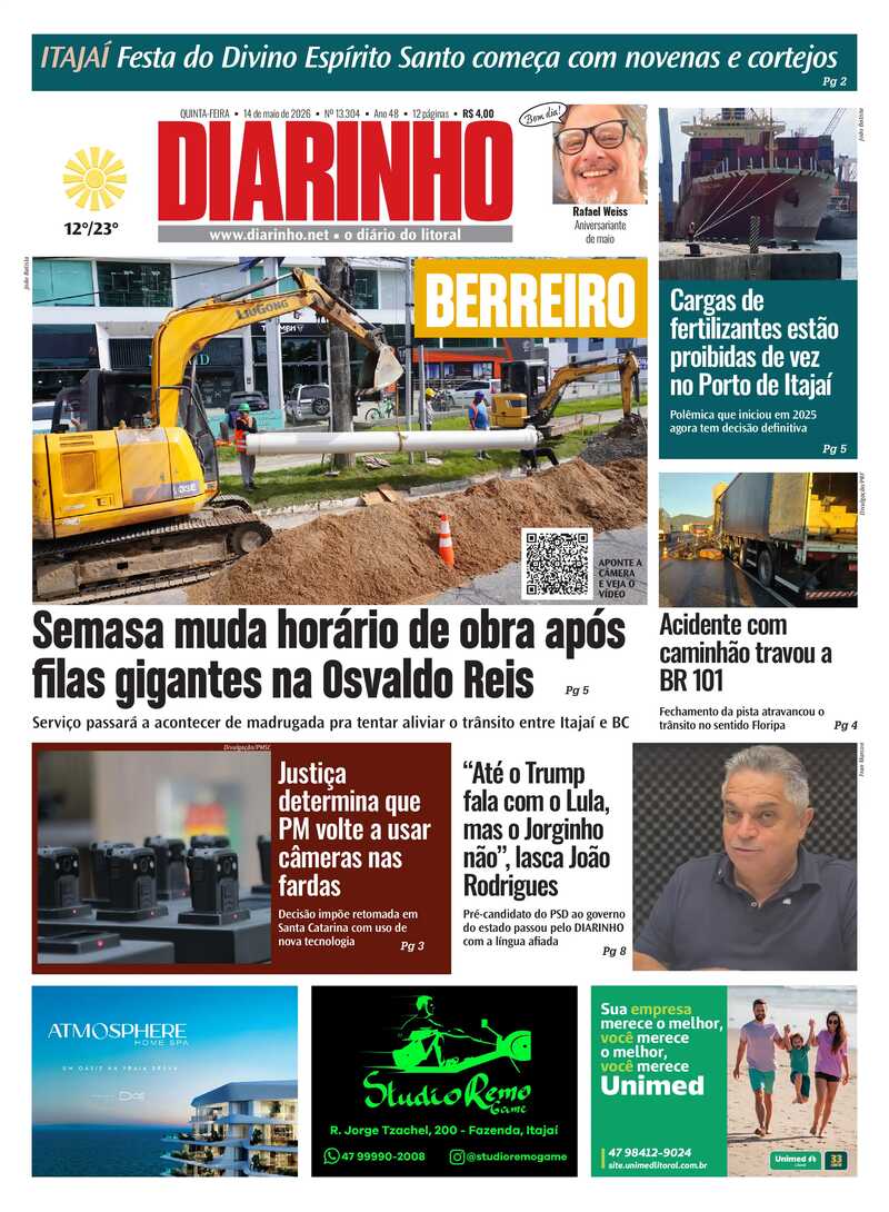 Capa do Jornal