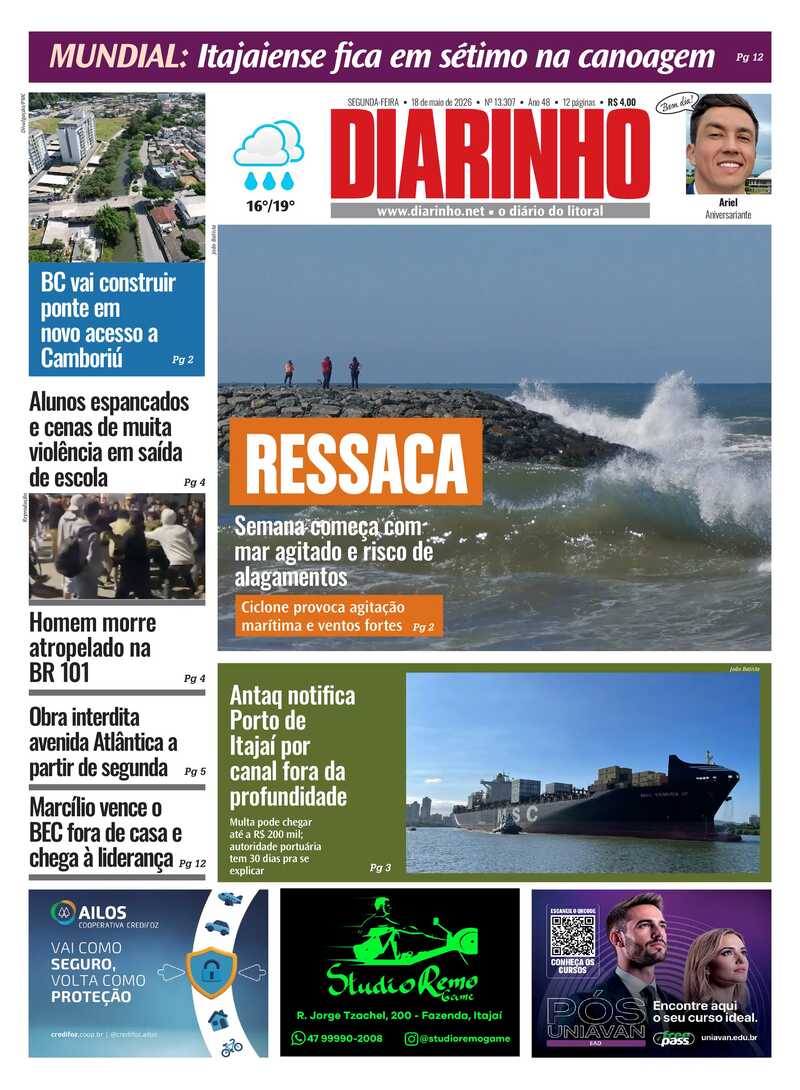 Capa do Jornal