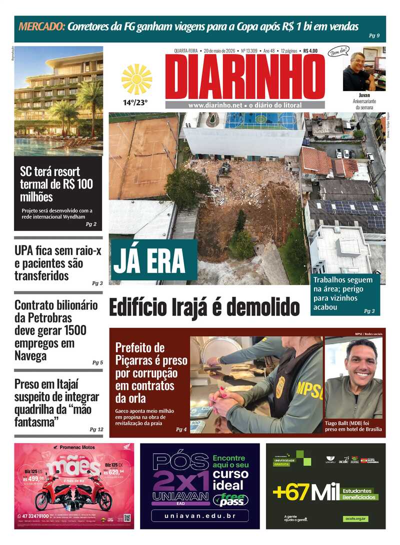 Capa do Jornal