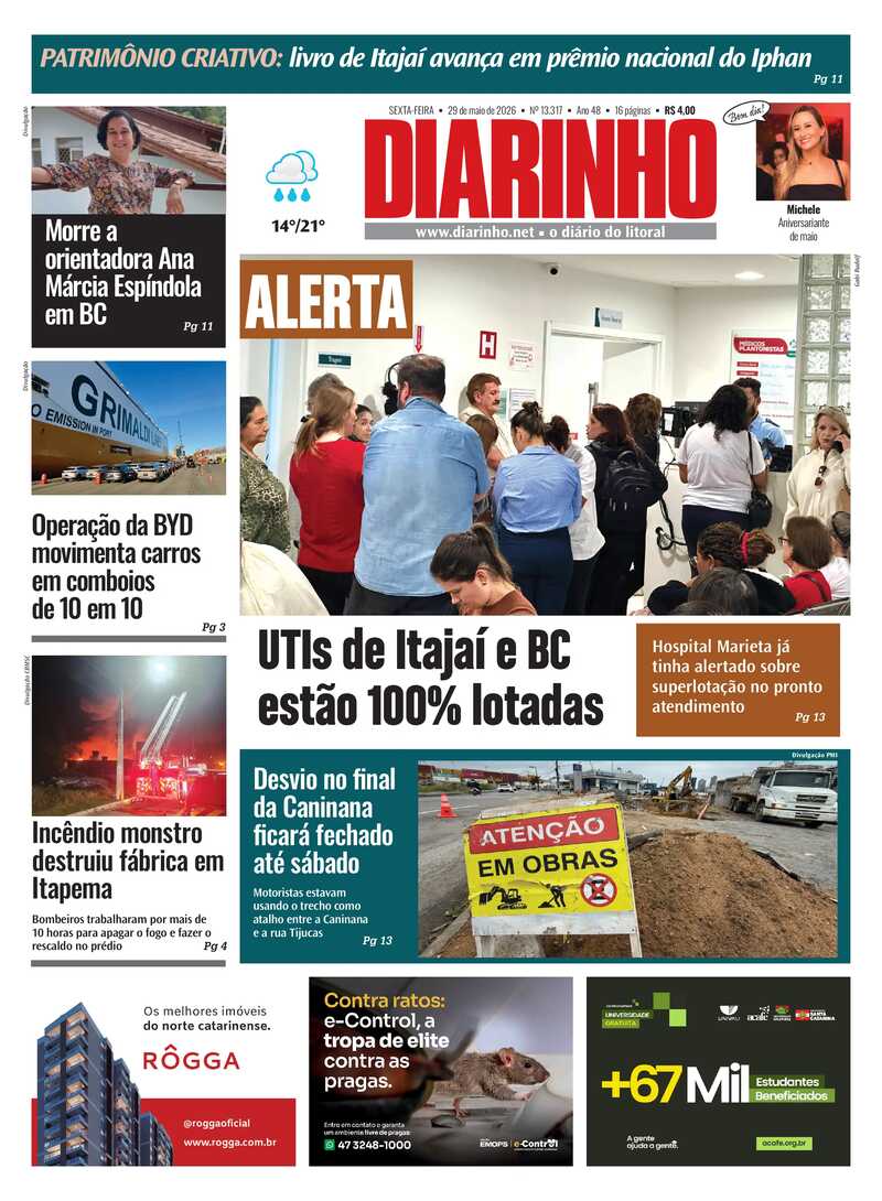 Capa do Jornal
