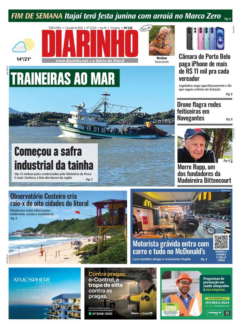 Capa do Jornal
