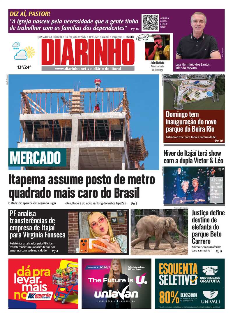 Capa do Jornal