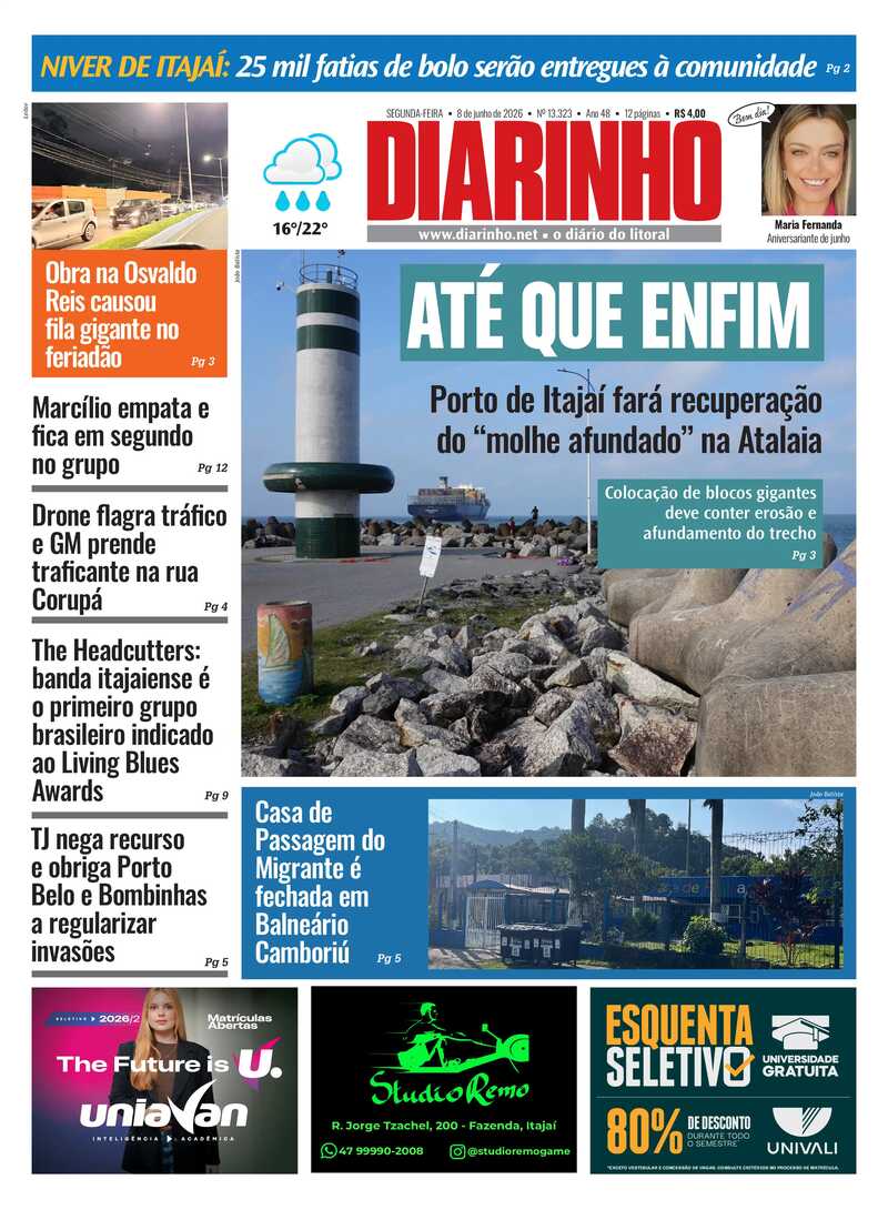 Capa do Jornal