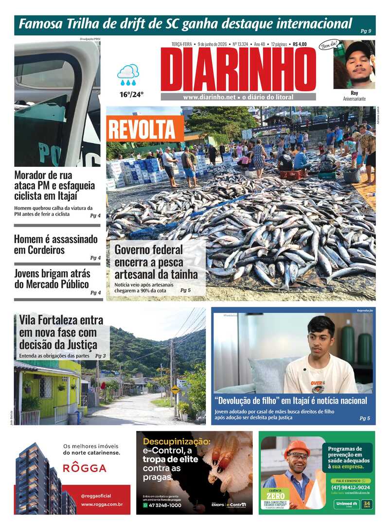 Capa do Jornal
