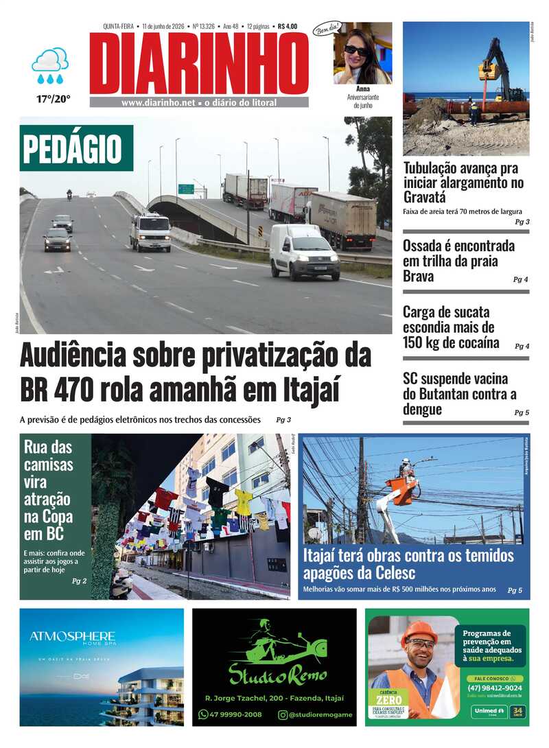 Capa do Jornal