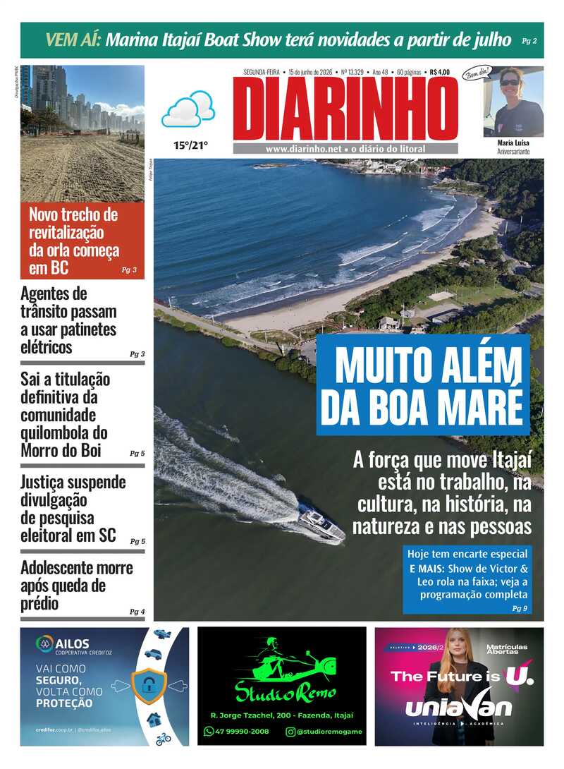 Capa do Jornal