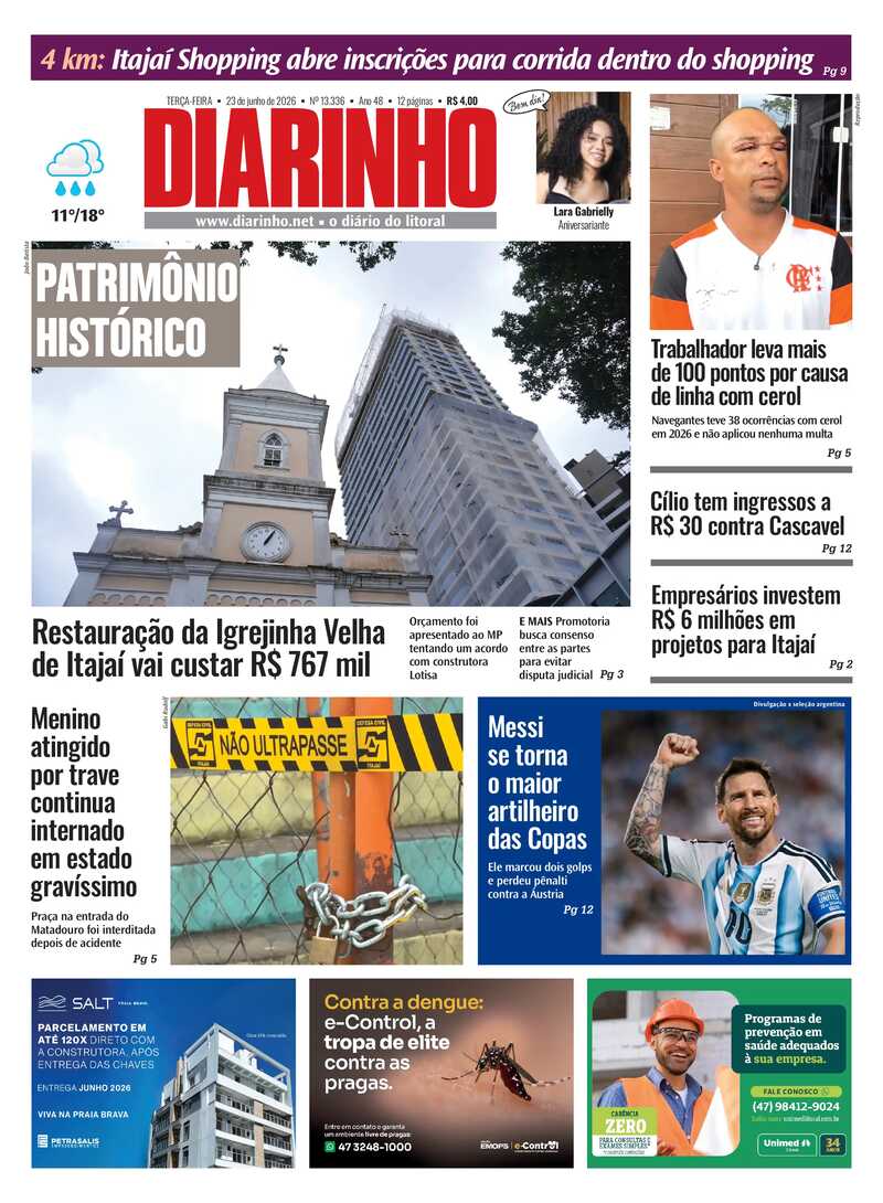 Capa do Jornal