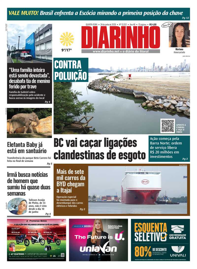 Capa do Jornal