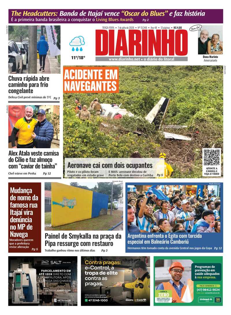 Capa do Jornal