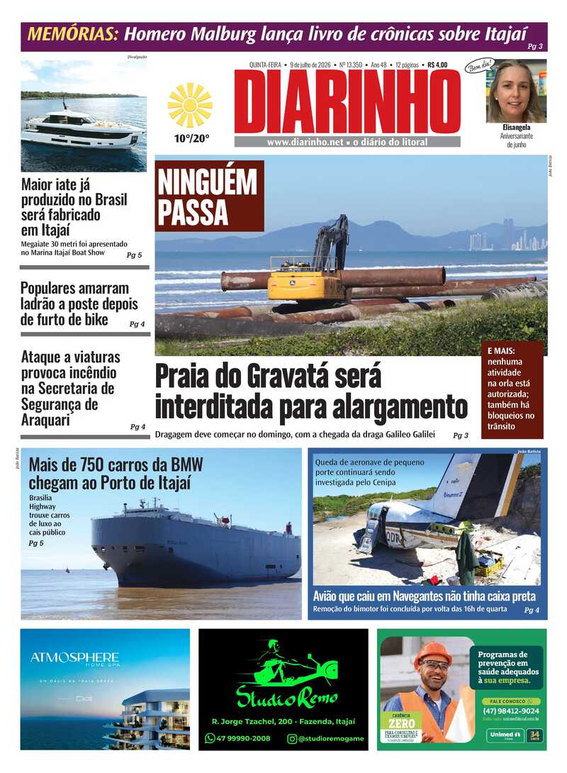 Capa do Jornal