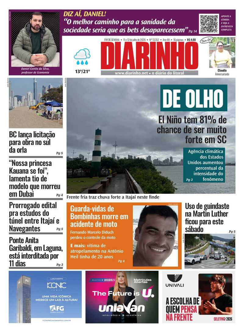Capa do Jornal