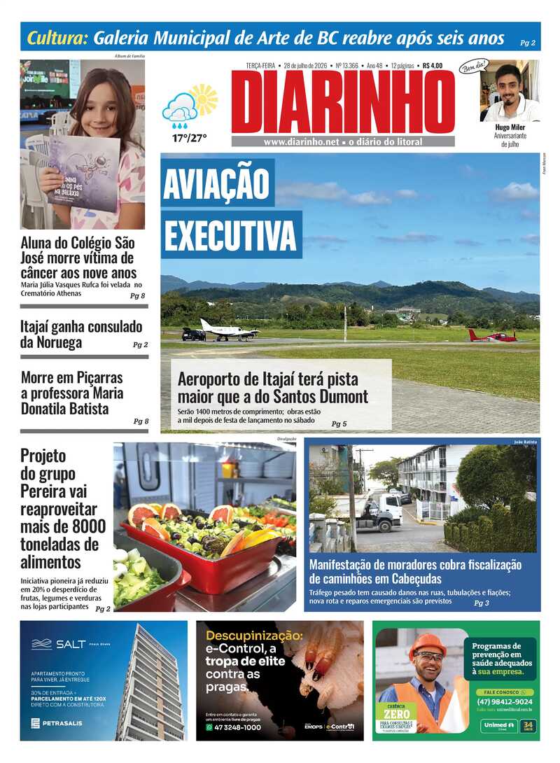 Capa do Jornal
