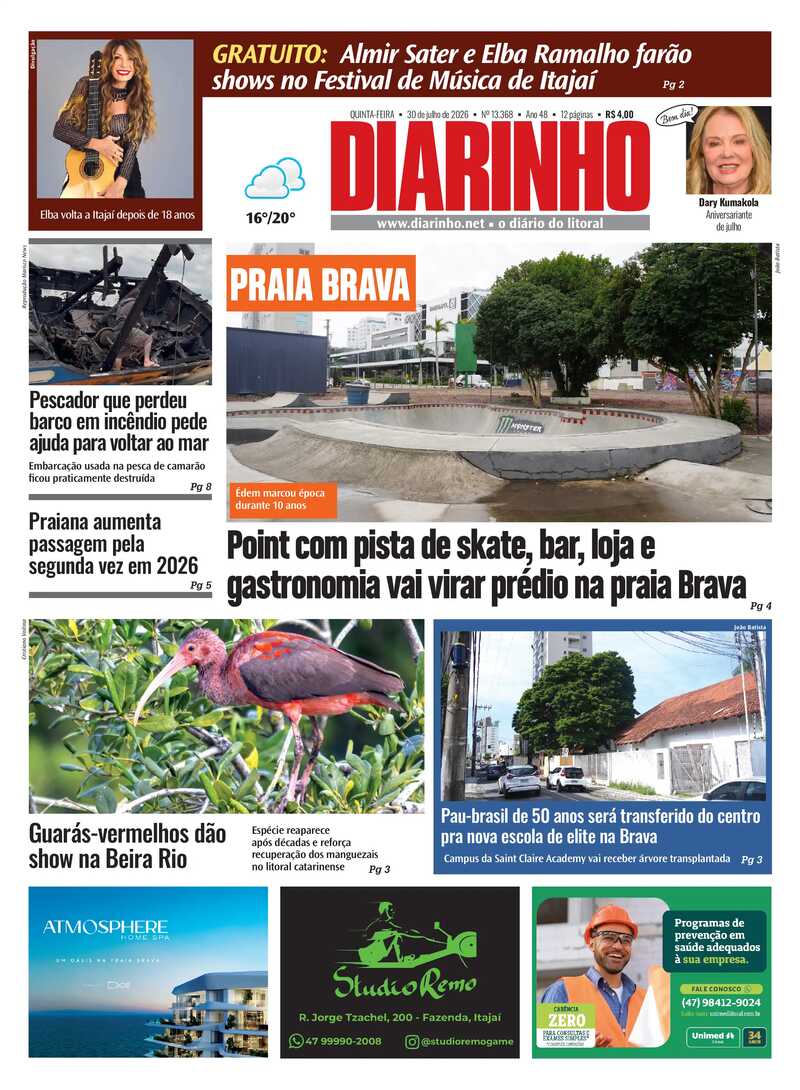 Capa do Jornal