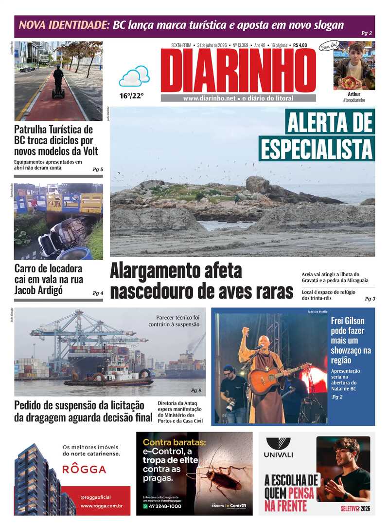 Capa do Jornal