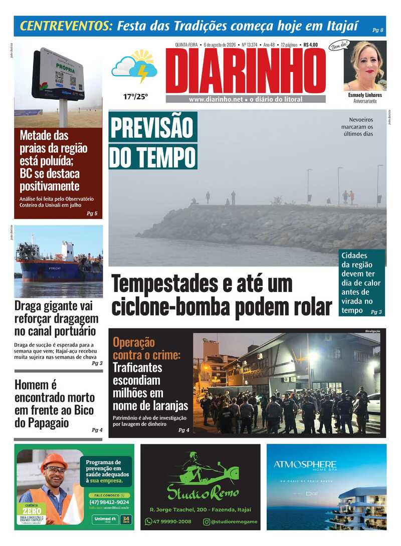 Capa do Jornal