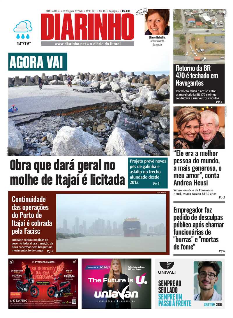 Capa do Jornal