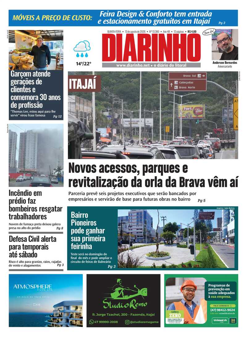 Capa do Jornal