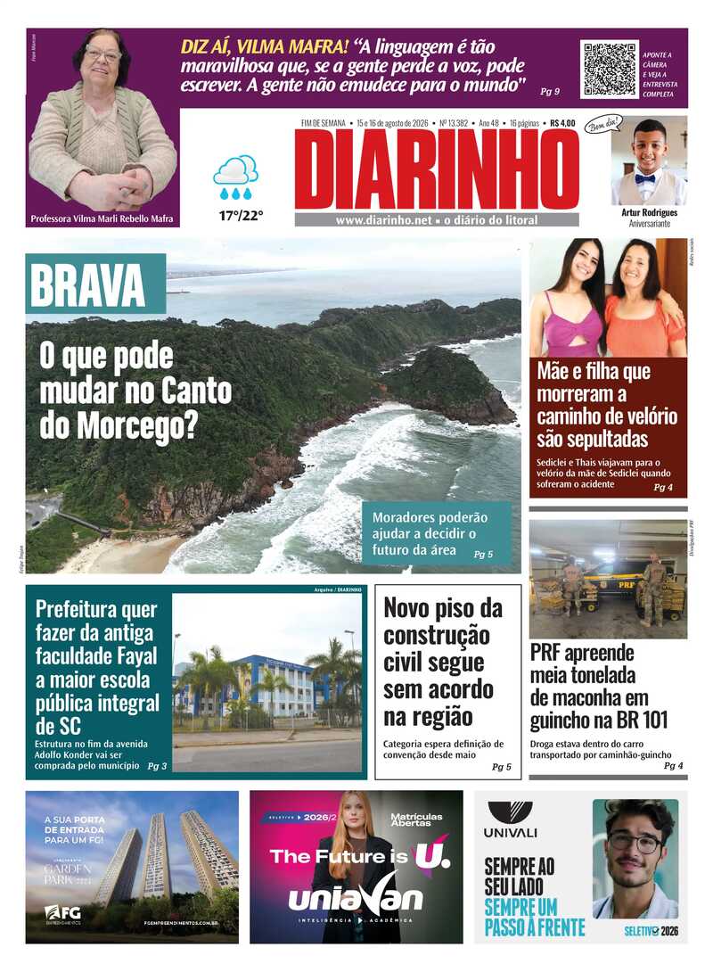 Capa do Jornal