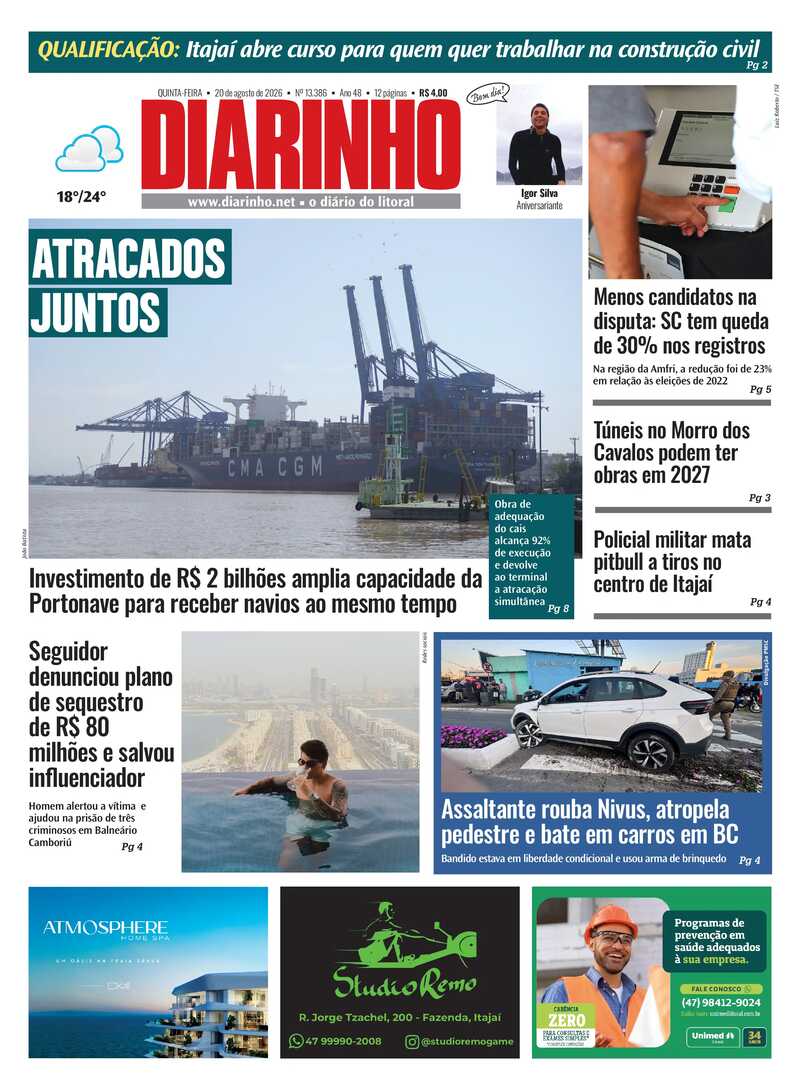 Capa do Jornal