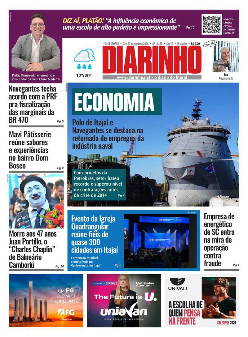 Capa do Jornal
