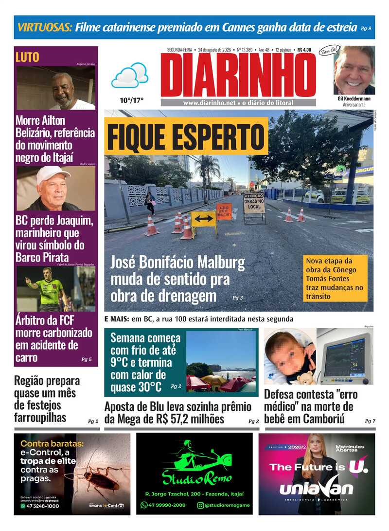 Capa do Jornal