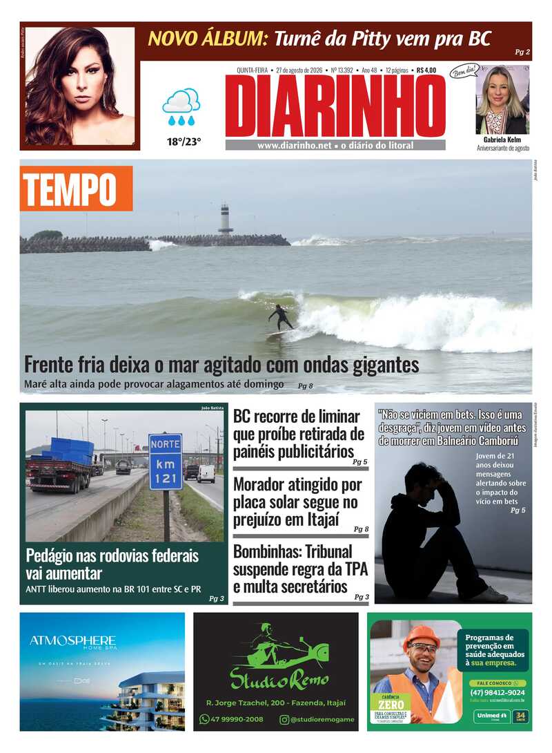 Capa do Jornal