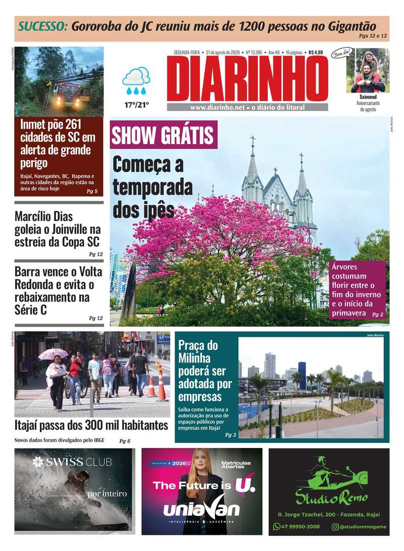 Capa do Jornal