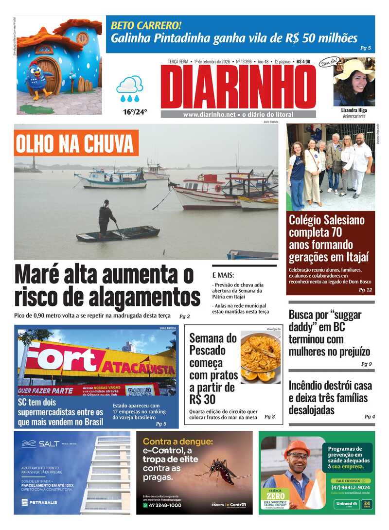 Capa do Jornal