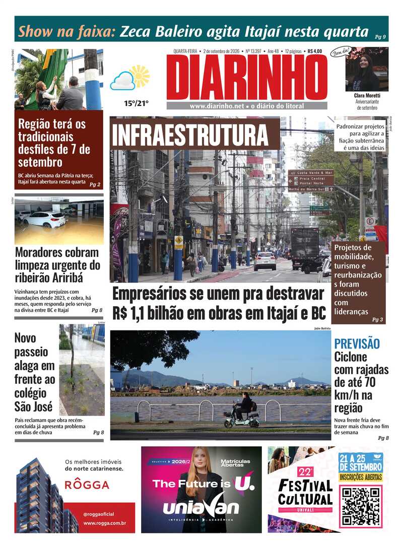 Capa do Jornal