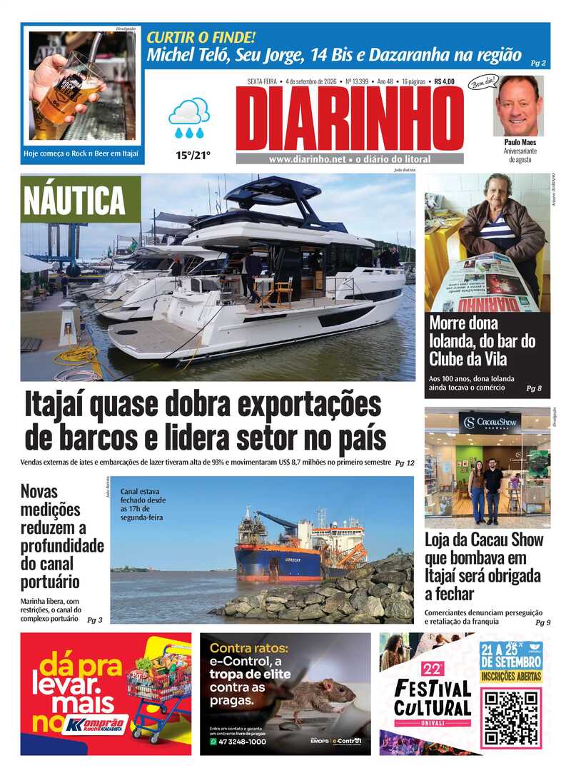 Capa do Jornal